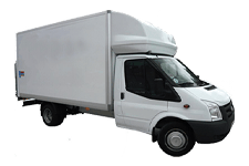 Van Hire Burnley - Ford Luton Box Tail Lift - Van hire Burnley