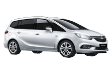 Van Hire Burnley - Vauxhall Zafira 7-Seater - Minibus hire Burnley